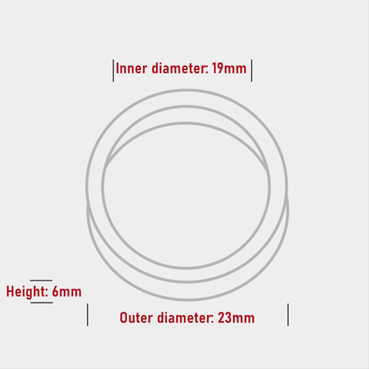 Breville Espresso Bes870 - A38F Felt Washer Ring for Breville