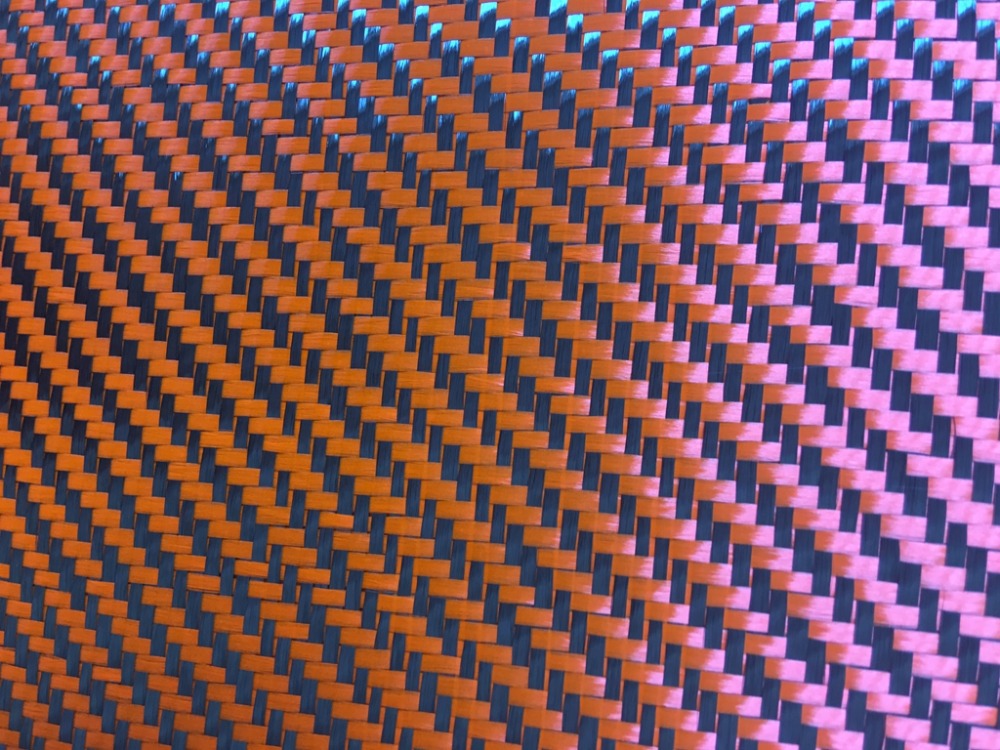 Crepe Pan Carbon - Carbon Aramid Fiber Hybrid Fabric Cloth