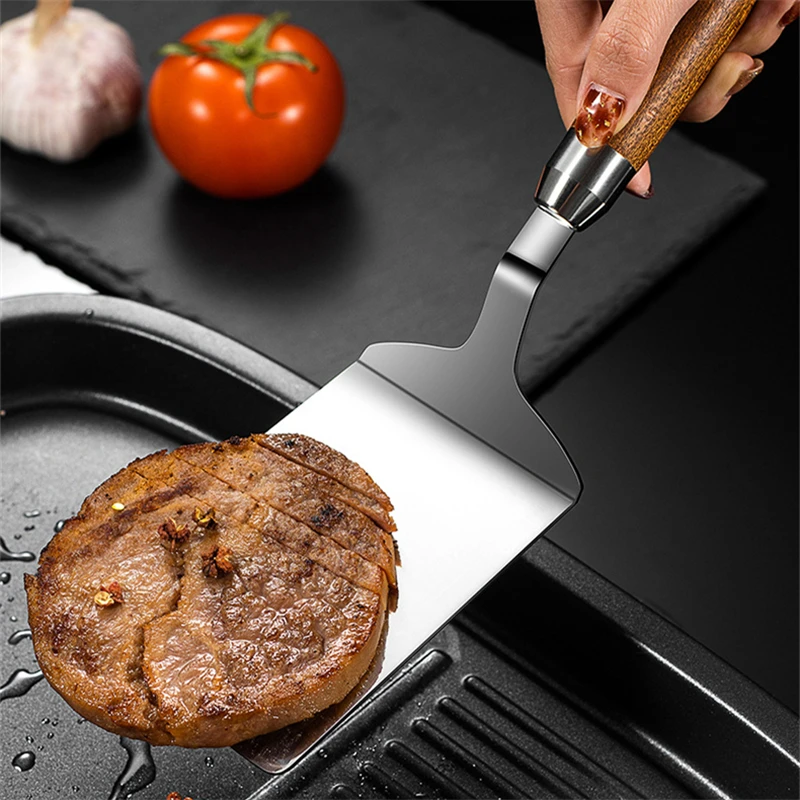 Stainless Steel Square Head St - Okonomiyaki Spatula ulasan dan harga