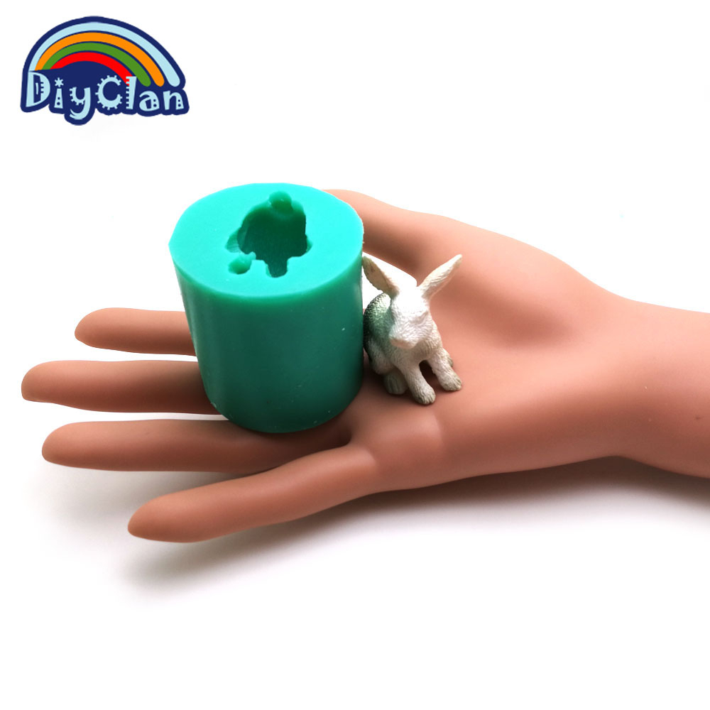 3D Simulation Rabbit Silicone  - Bunny Cake Mold ulasan dan harga