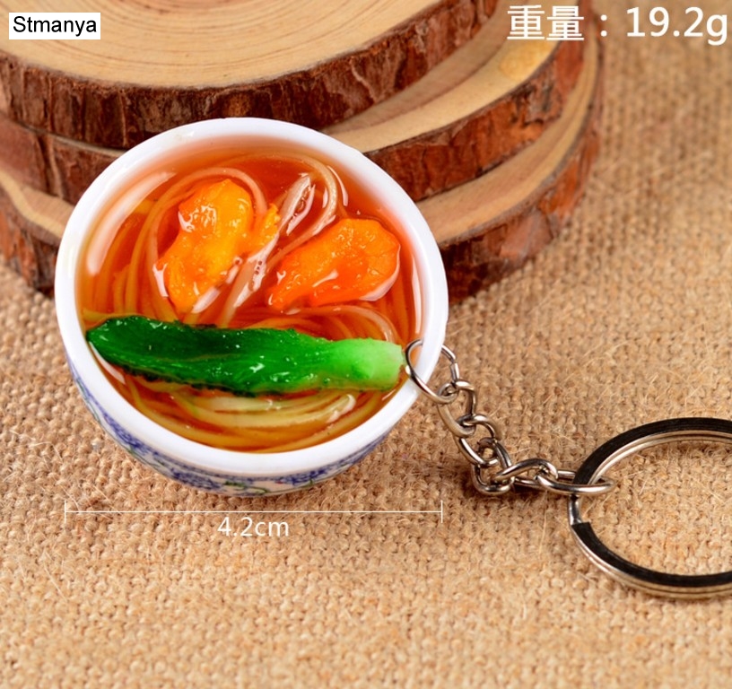 New Simulation Food Key Chains - Dim Sum Basket ulasan dan harga