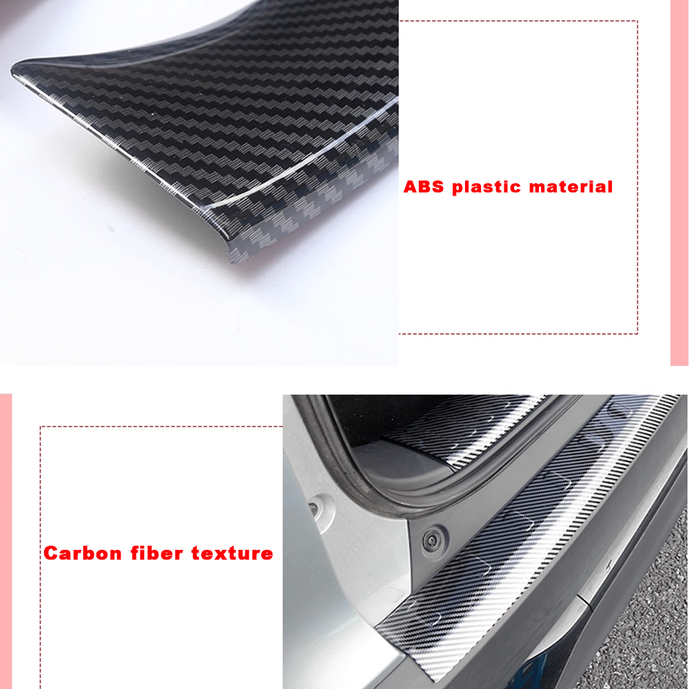 Car Trunk Door Sill for BYD Do - Crepe Pan Carbon ulasan dan harga