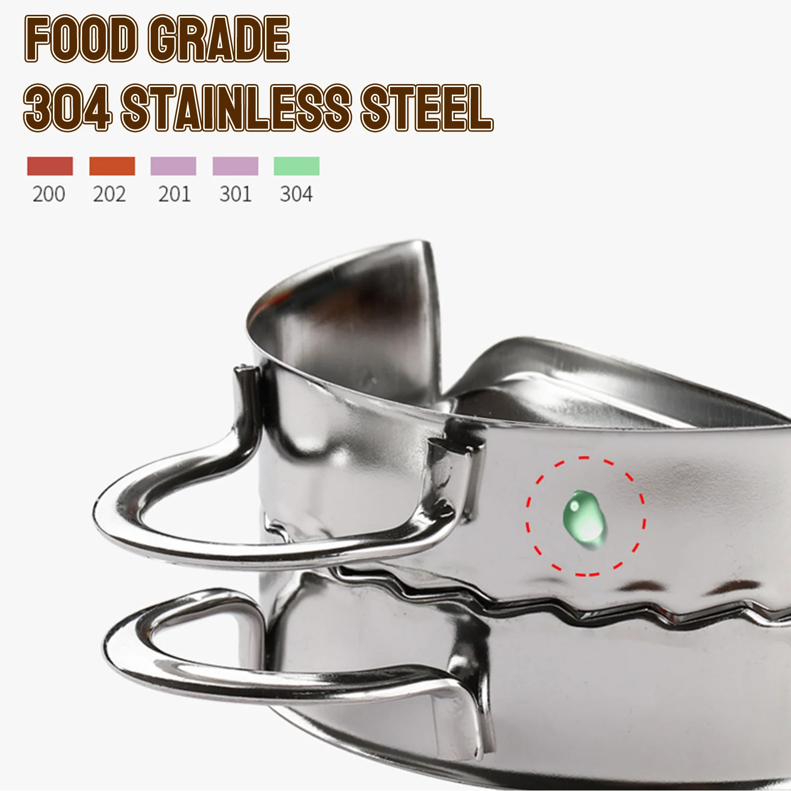 Stainless Steel Dumpling Maker - Dumpling Press Set ulasan dan harga