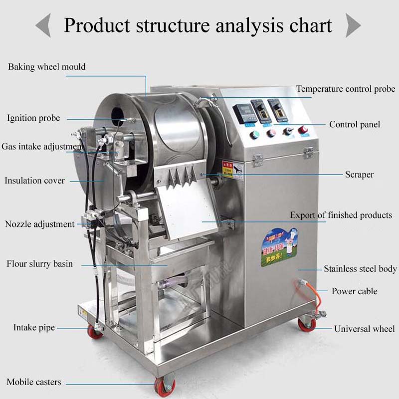 Automatic Hydraulic Roast Duck - Spring Roll Wrapper ulasan dan harga