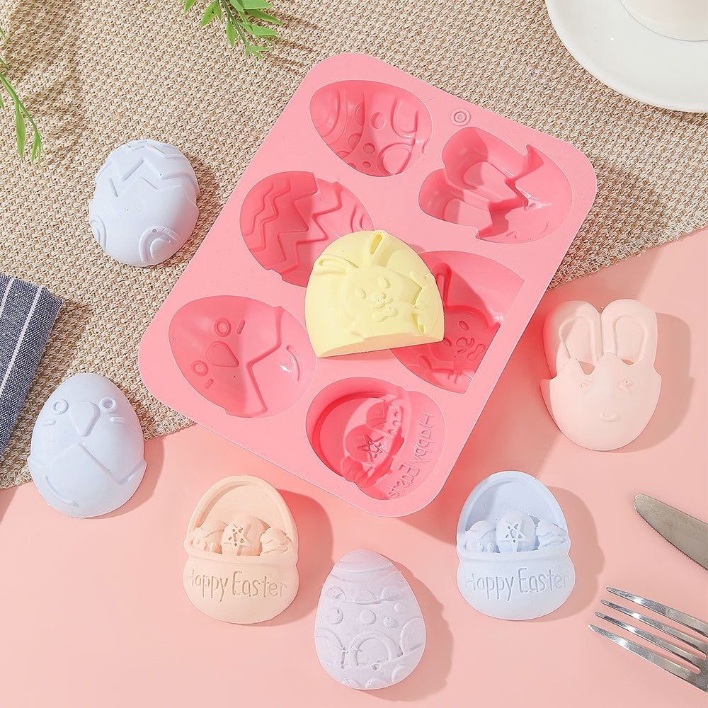 DIY Egg Shaped Easter Egg Mold - Bunny Cake Mold ulasan dan harga