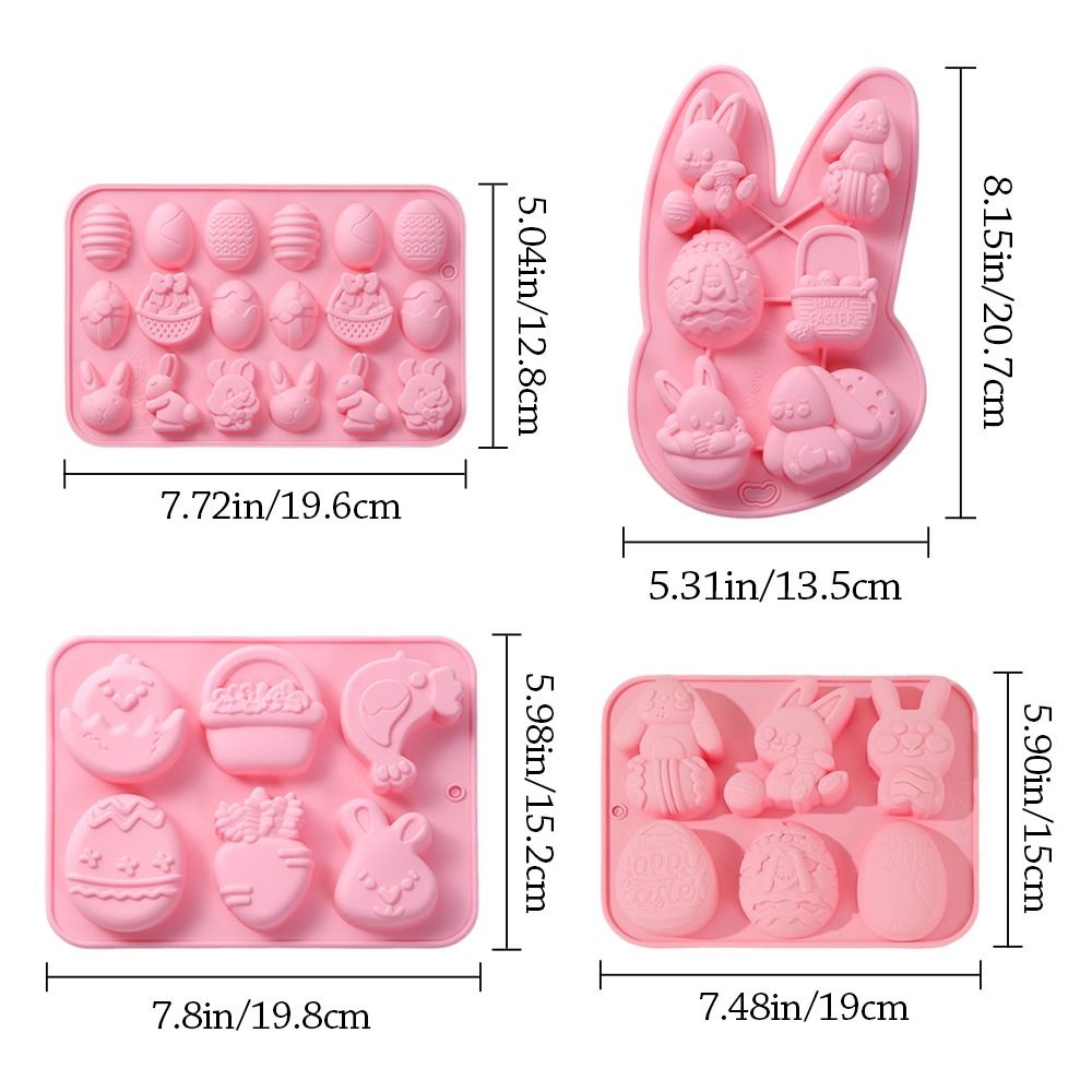 DIY Egg Shaped Easter Egg Mold - Bunny Cake Mold ulasan dan harga
