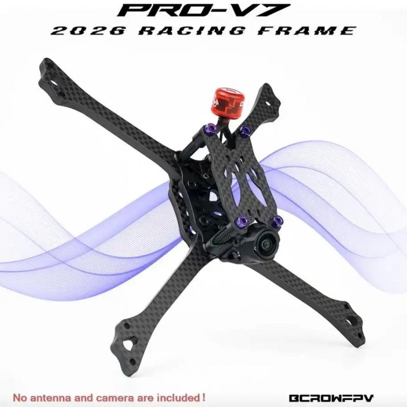 BCROWFPV PRO-V7 5-inch racing  - Crepe Pan Carbon ulasan dan harga