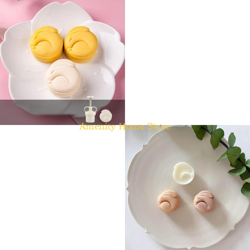 F26C Mooncake Mold 20g Cookie  - Bunny Cake Mold ulasan dan harga
