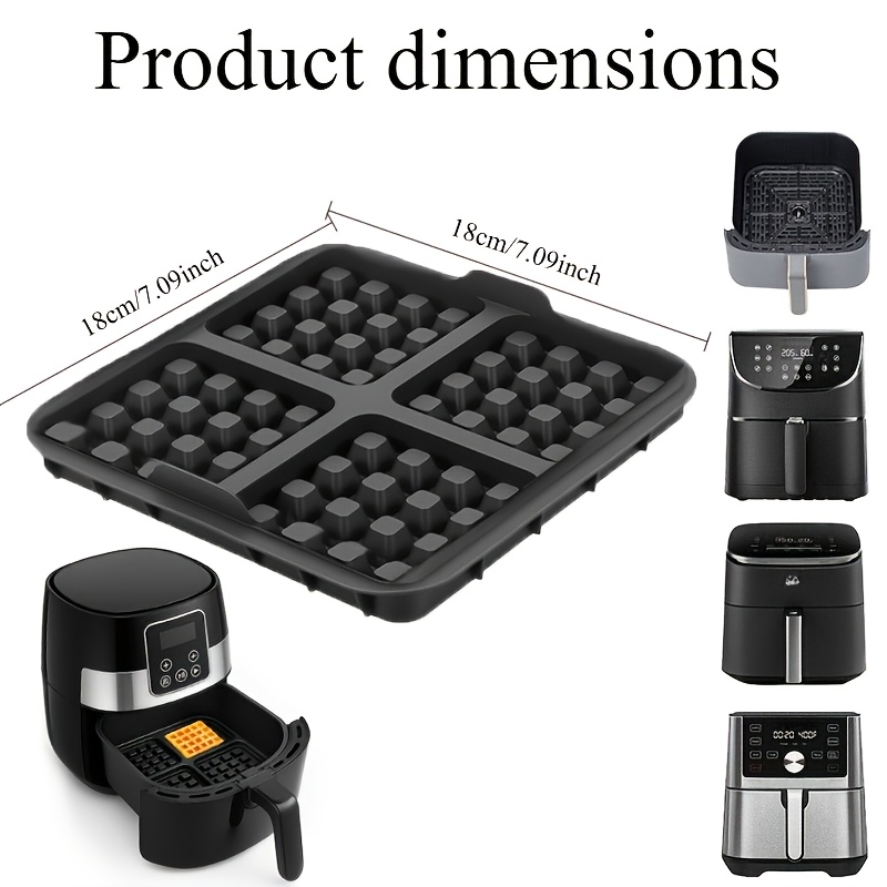 Square Waffle Mold, Non-Stick  - Egg Waffle Pan ulasan dan harga