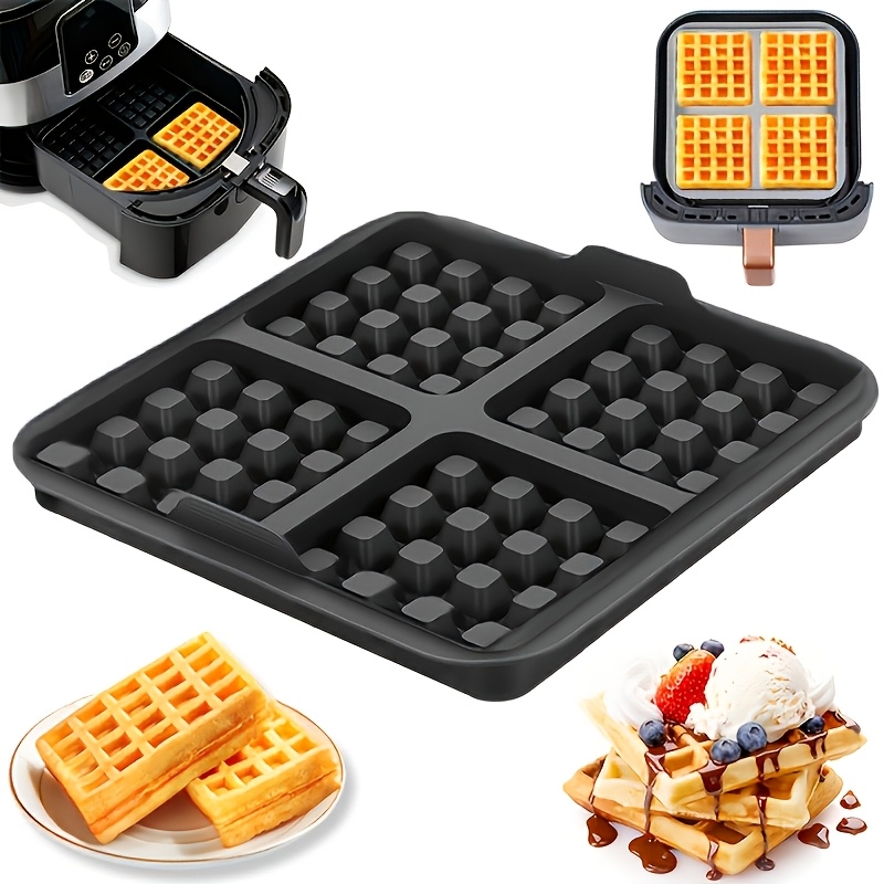 Square Waffle Mold, Non-Stick  - Egg Waffle Pan ulasan dan harga