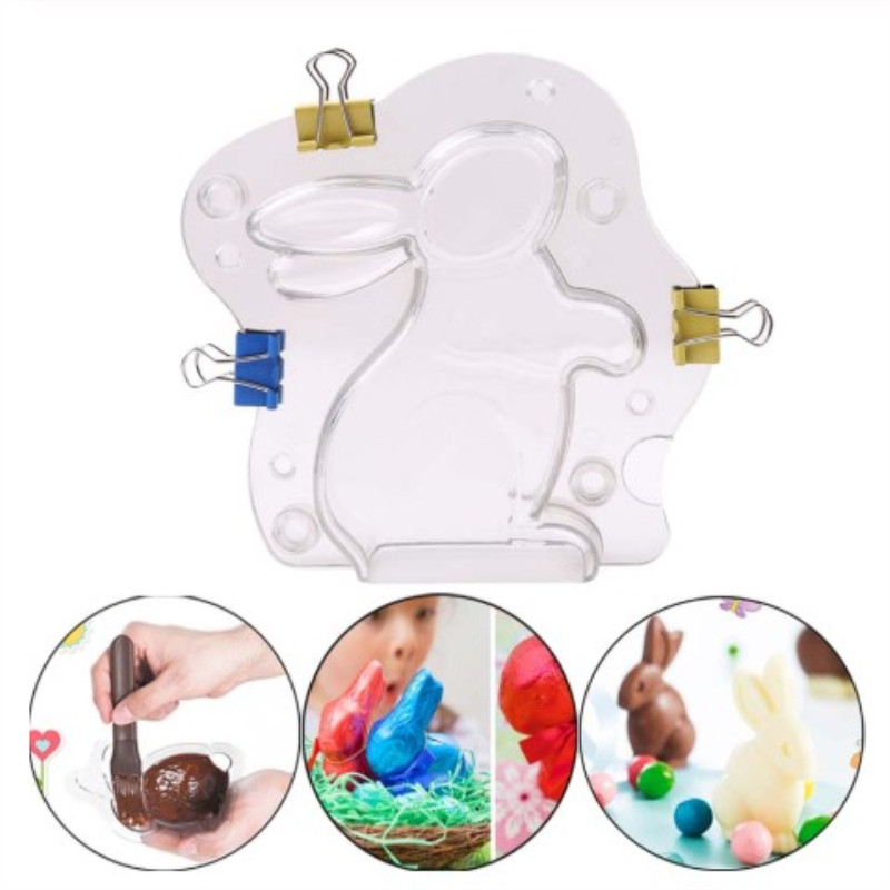 New 3D Rabbit shaped Chocolate - Bunny Cake Mold ulasan dan harga