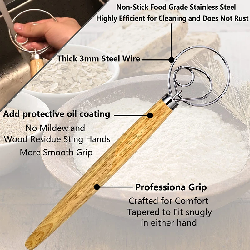 Danish Egg Beater Baking Acces - Danish Pancake Pan ulasan dan harga