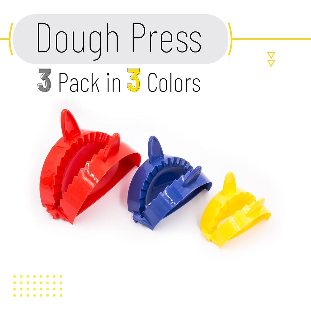 3-Piece Dough Press Set: Dumpl - Dumpling Press Set ulasan dan harga