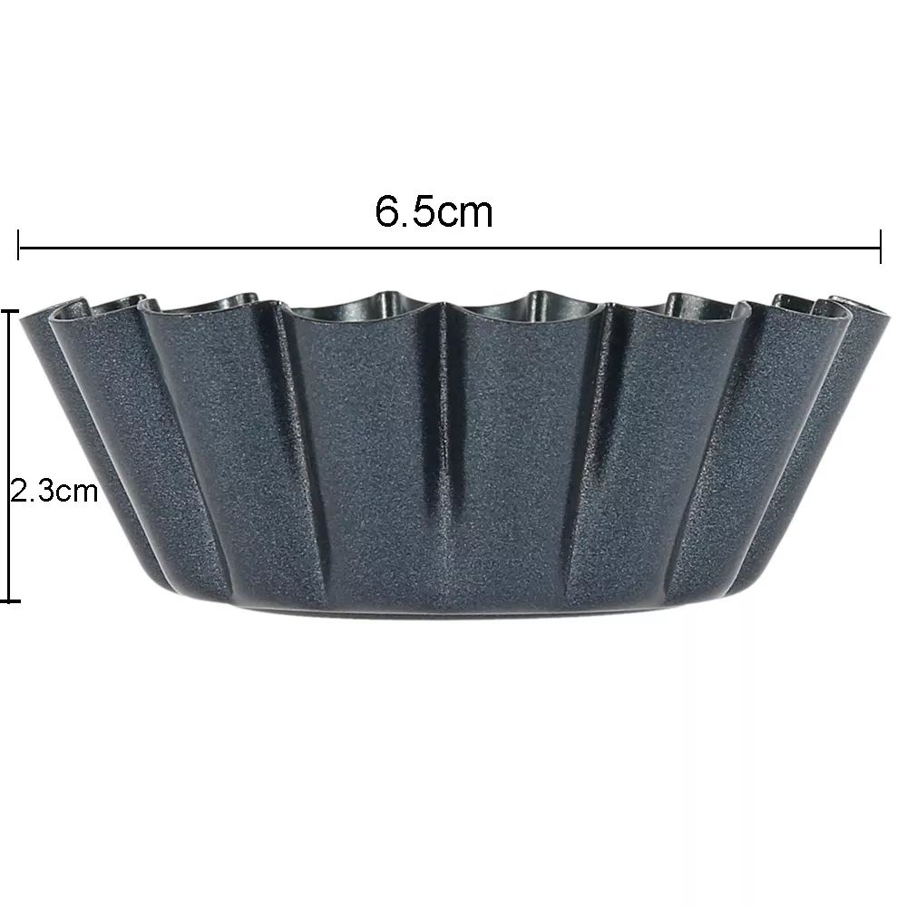 4PCS Mini Round Nonstick Tart  - Egg Waffle Pan ulasan dan harga