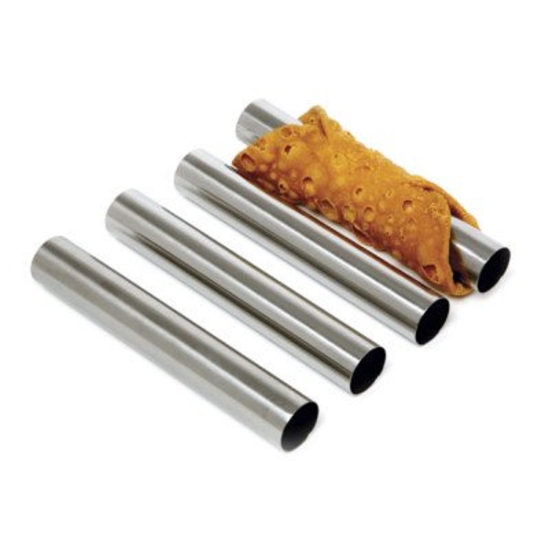 Alluminum Cannoli Forms, 4 Tub - Danish Pancake Pan ulasan dan harga
