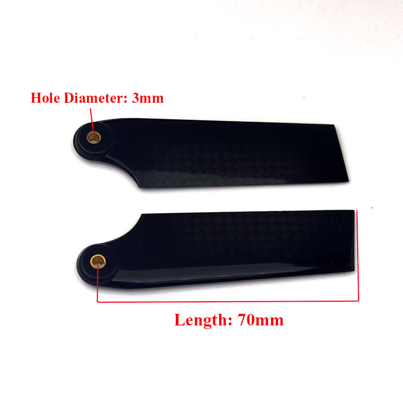 Tarot Carbon Fiber 70mm Tail B - Crepe Pan Carbon ulasan dan harga