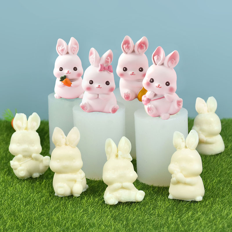 3D Easter Rabbit Silicone Mold - Bunny Cake Mold ulasan dan harga