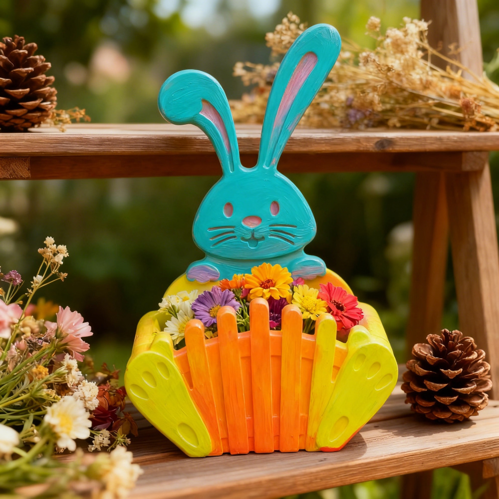 DIY Easter Decoration Resin Bu - Bunny Cake Mold ulasan dan harga
