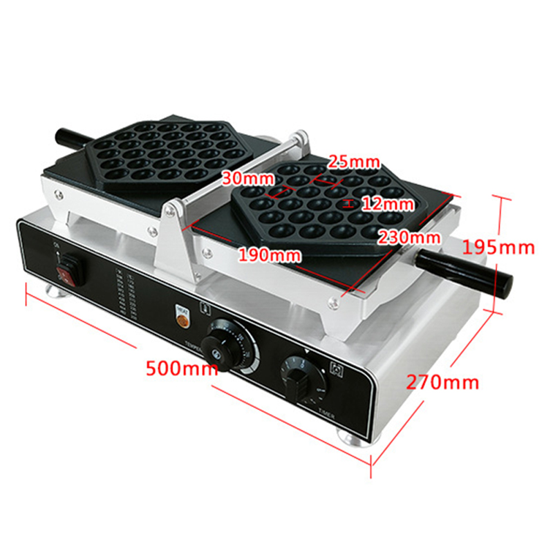 1500W Waffle Maker Commercial  - Egg Waffle Pan ulasan dan harga