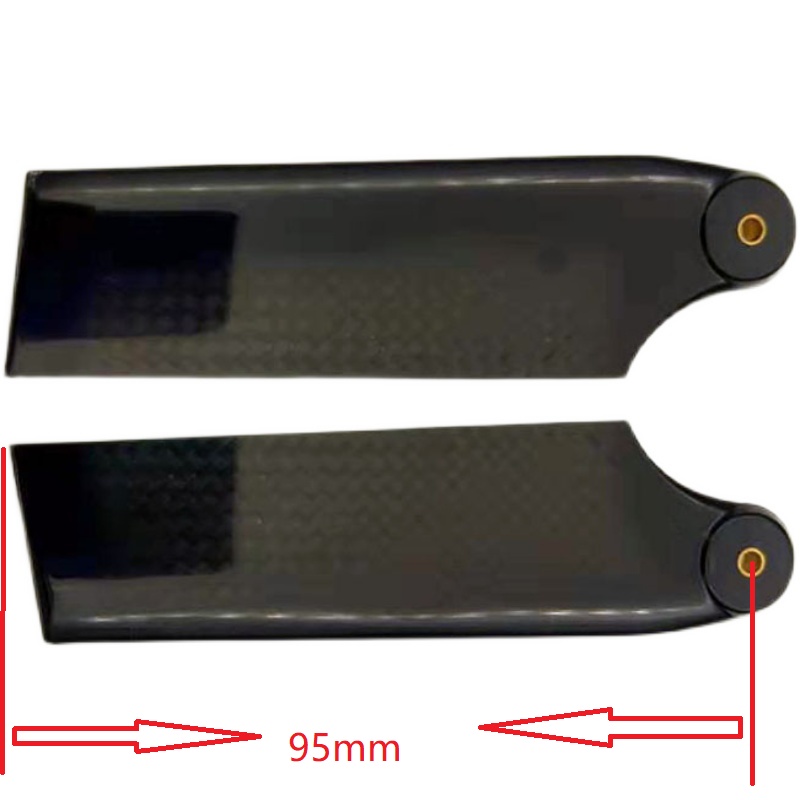 Tarot 95MM Carbon Fiber Tail R - Crepe Pan Carbon ulasan dan harga