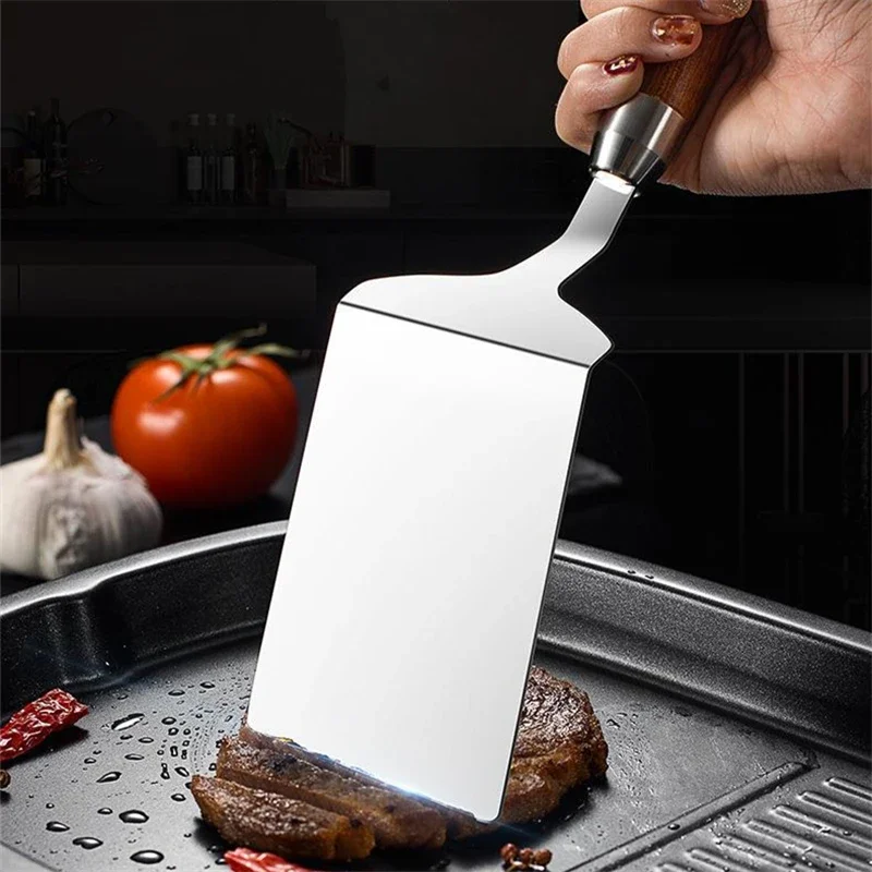 Stainless Steel Square Head St - Okonomiyaki Spatula ulasan dan harga