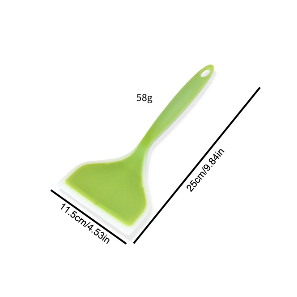 1PC Silicone Spatula Wide Mout - Okonomiyaki Spatula ulasan dan harga