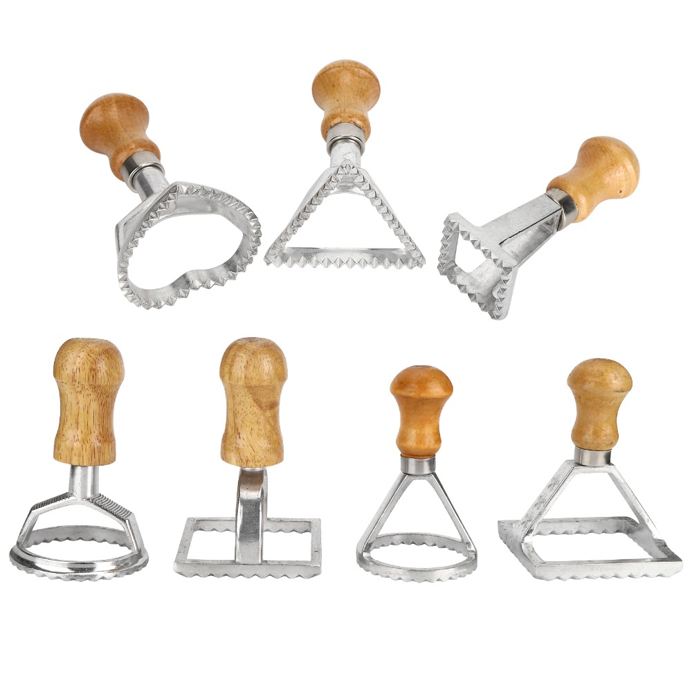 7PCS Individual Upright Raviol - Dumpling Press Set ulasan dan harga