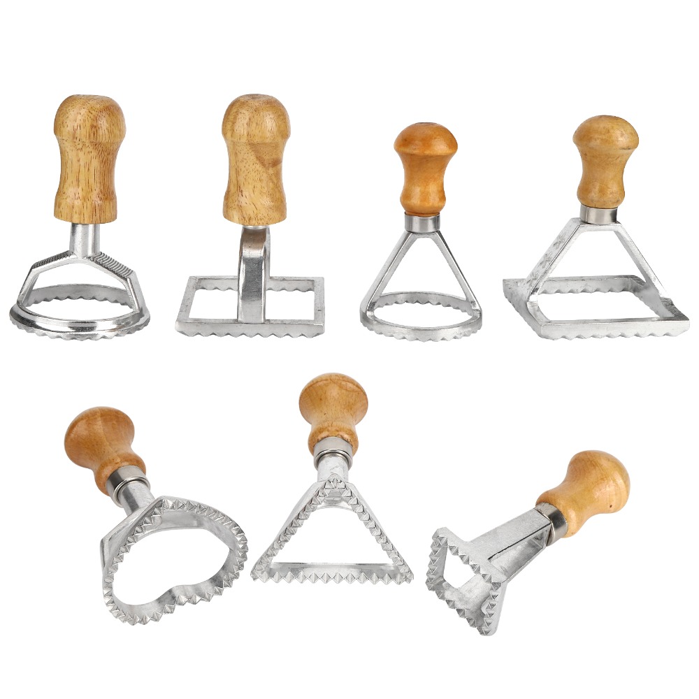 7PCS Individual Upright Raviol - Dumpling Press Set ulasan dan harga