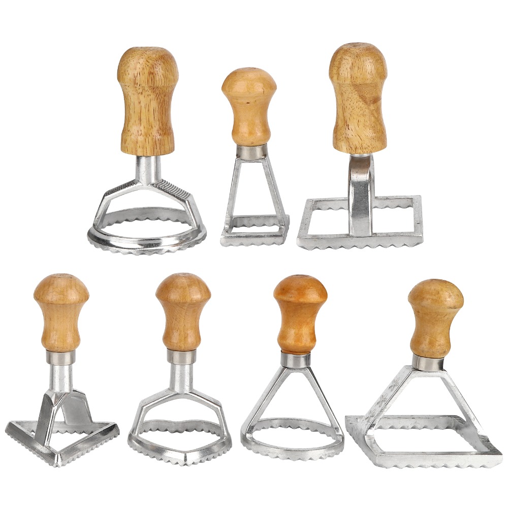 7PCS Individual Upright Raviol - Dumpling Press Set ulasan dan harga