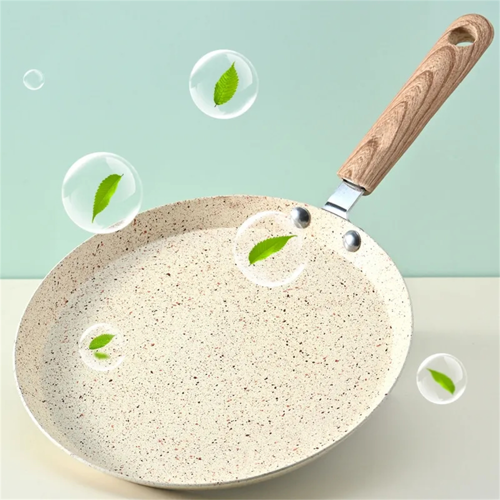 Frying Pan Non-stick Pancake C - Egg Waffle Pan ulasan dan harga